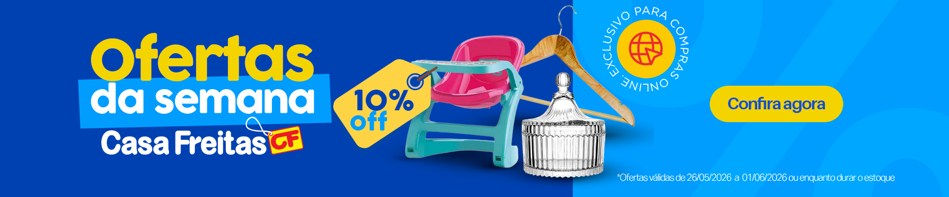 Ofertas da Semana com 10% OFF